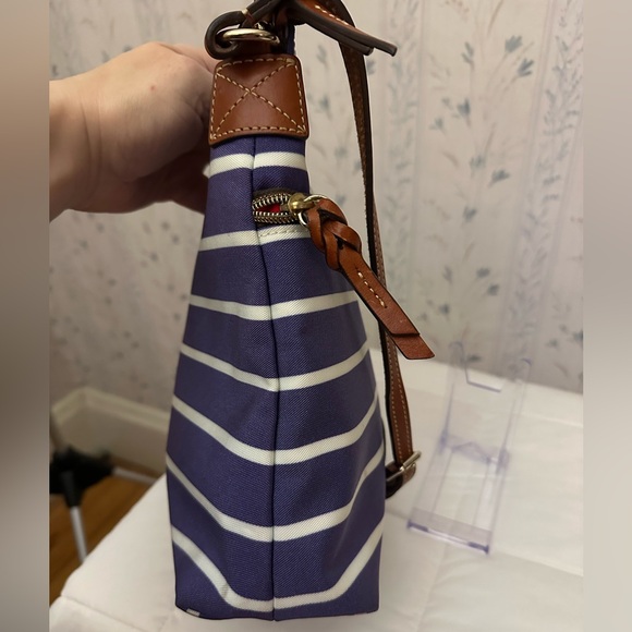 Dooney & Bourke Striped Canvas Crossbody - Picture 6 of 16